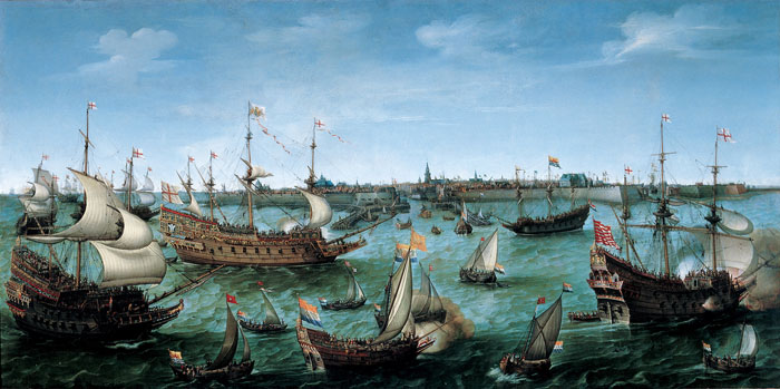 The Arrival at Vlissingen of the Elector Palatinate Frederick The Fifth